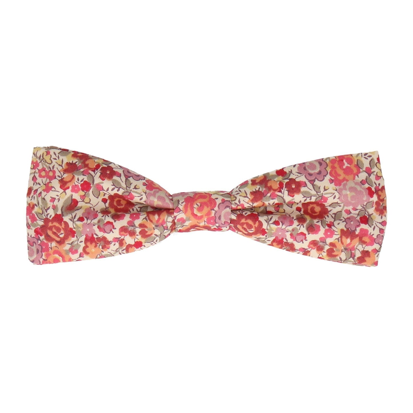 Pink Floral Emma & Georgina Liberty Cotton Bow Tie - Bow Tie with Free UK Delivery - Mrs Bow Tie