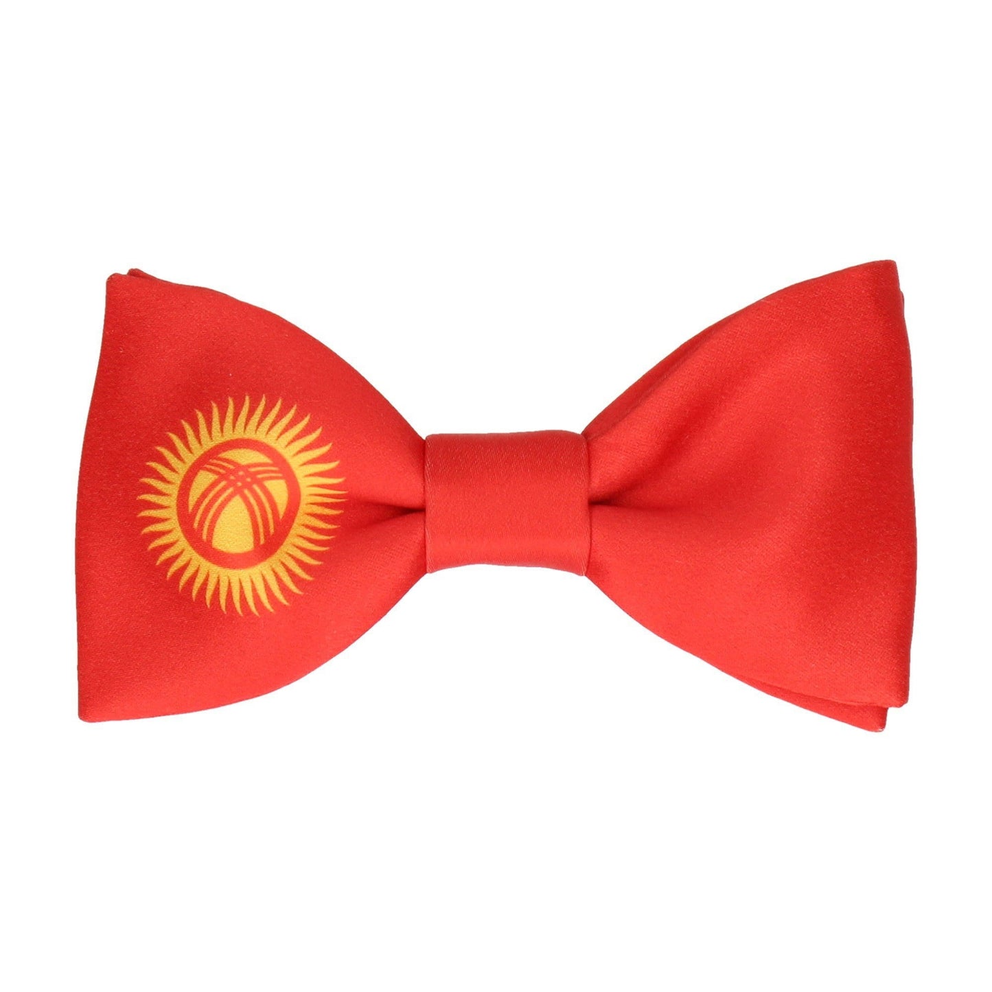 Kyrgyzstan Flag Bow Tie - Bow Tie with Free UK Delivery - Mrs Bow Tie