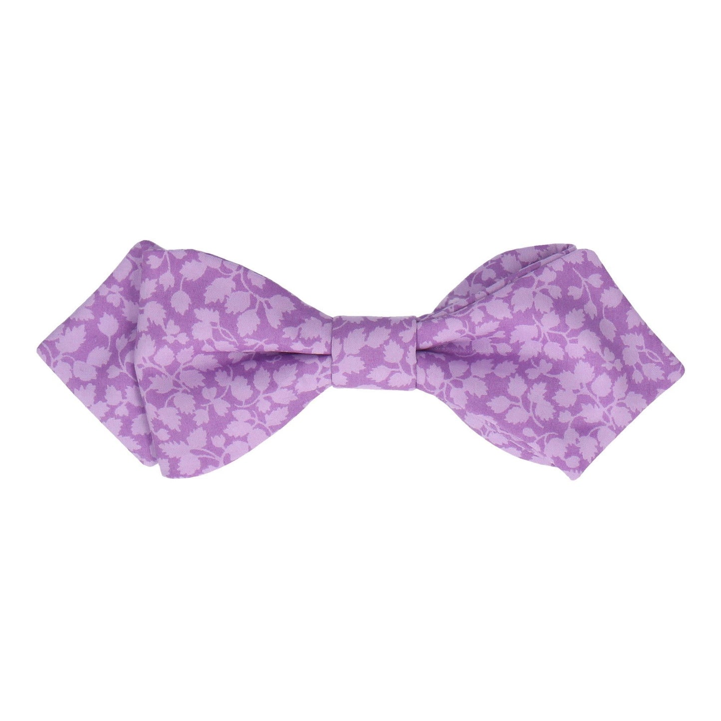 Purple Glenjade Liberty Cotton Bow Tie - Bow Tie with Free UK Delivery - Mrs Bow Tie