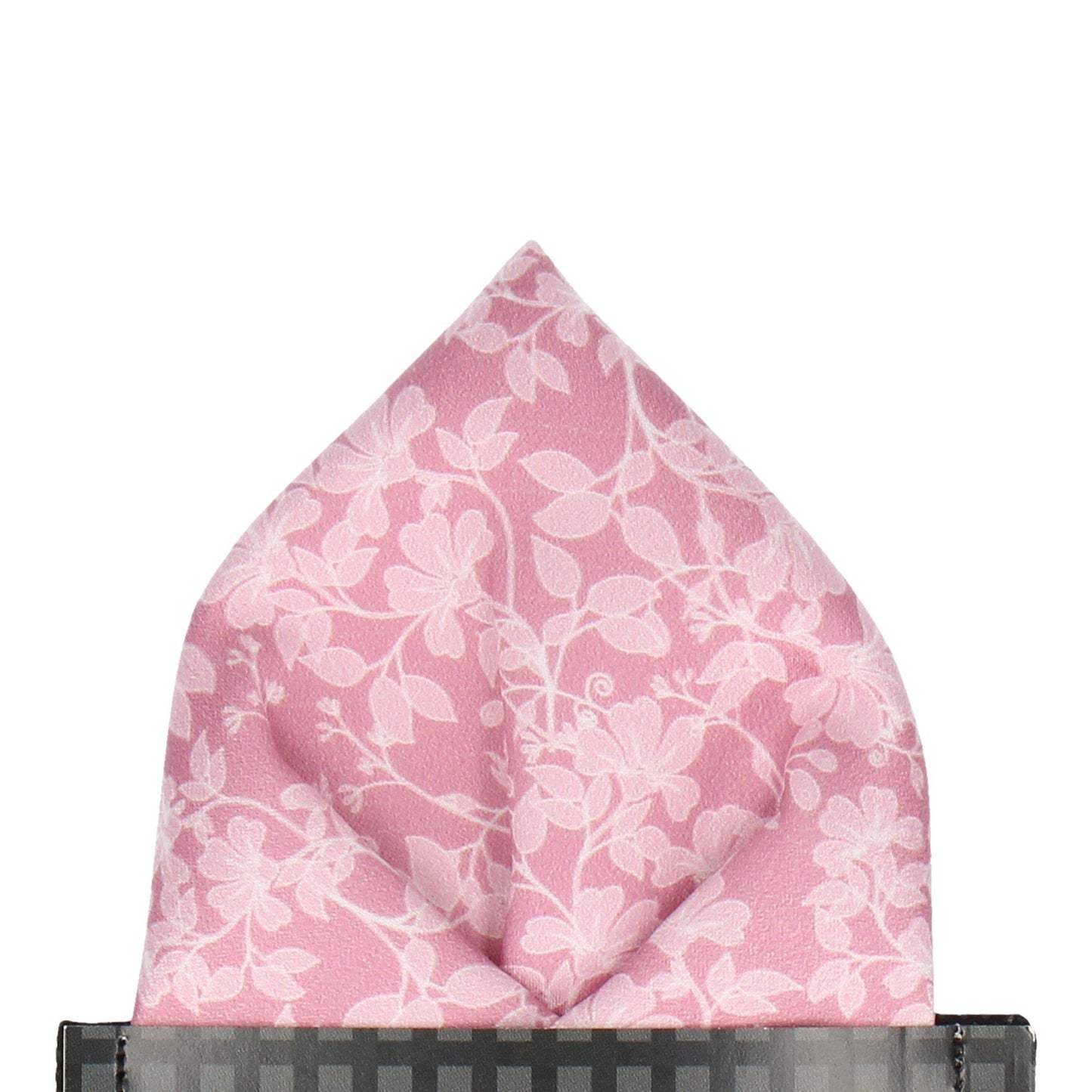 Dusky Pink Vine Wedding Floral Pocket Square - Pocket Square with Free UK Delivery - Mrs Bow Tie