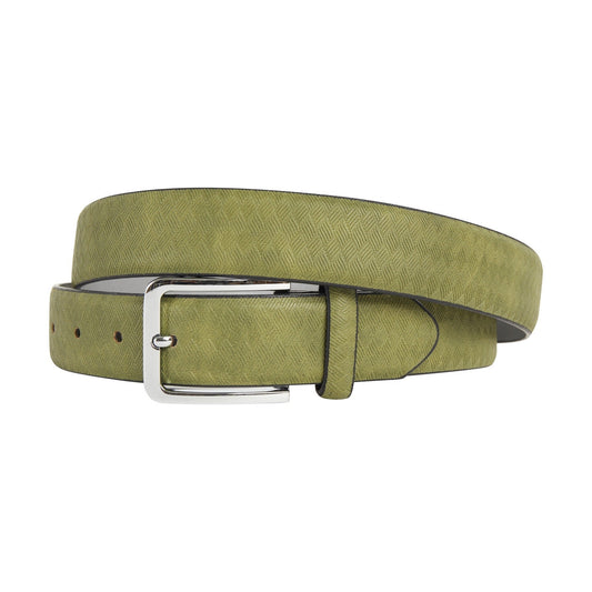 Textured Belt Sage Green Weave