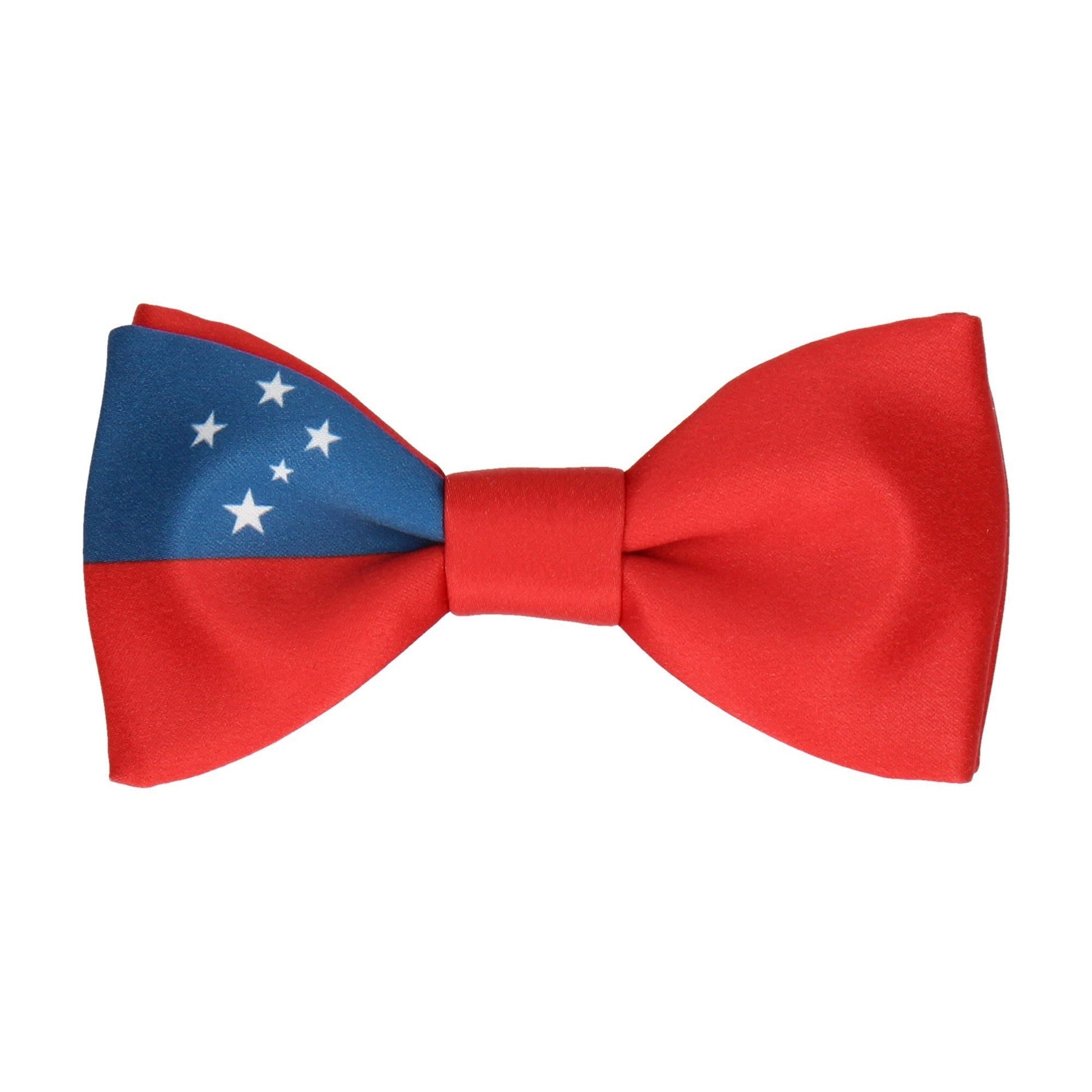 Samoa Flag Bow Tie - Bow Tie with Free UK Delivery - Mrs Bow Tie