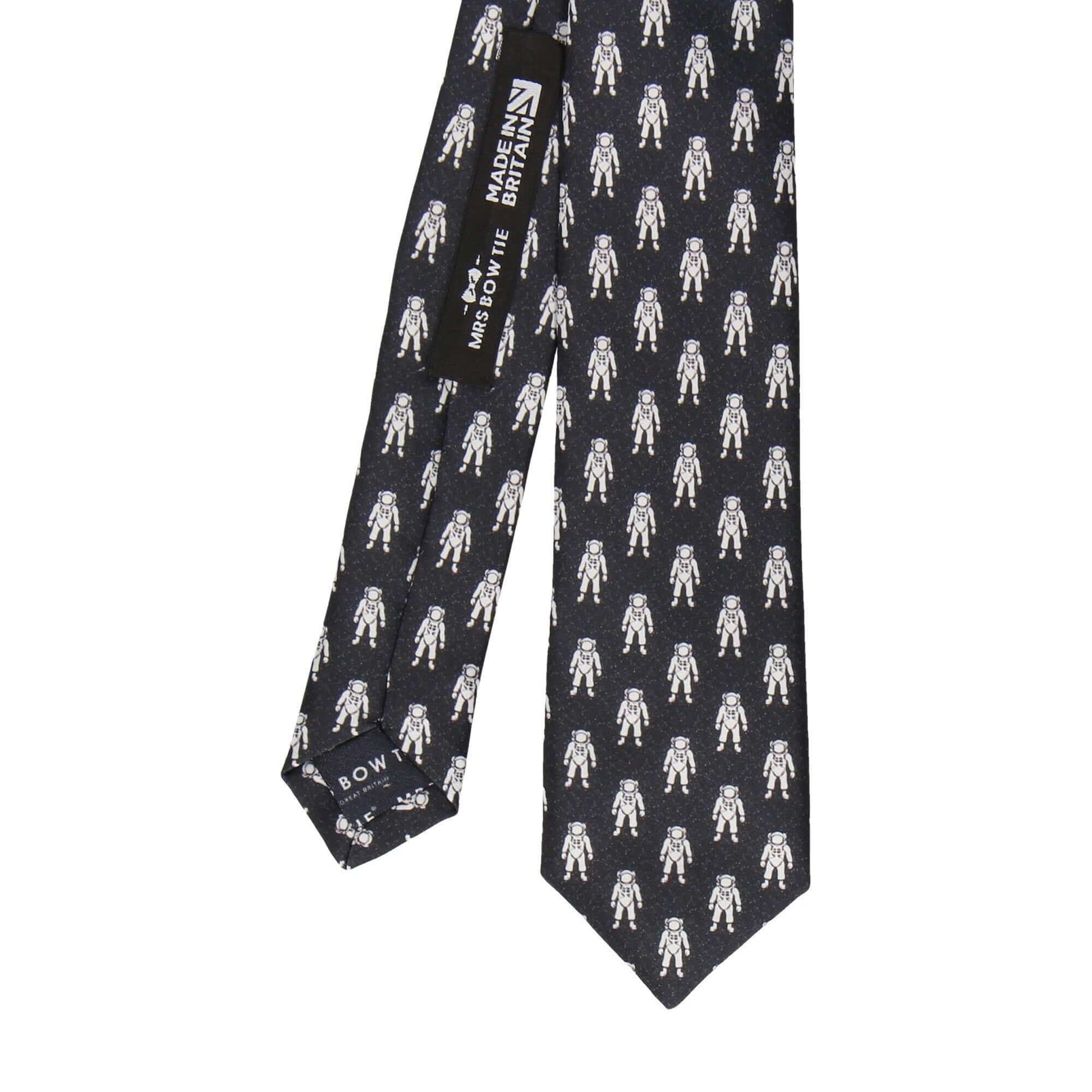 Astronauts Tie - Tie with Free UK Delivery - Mrs Bow Tie