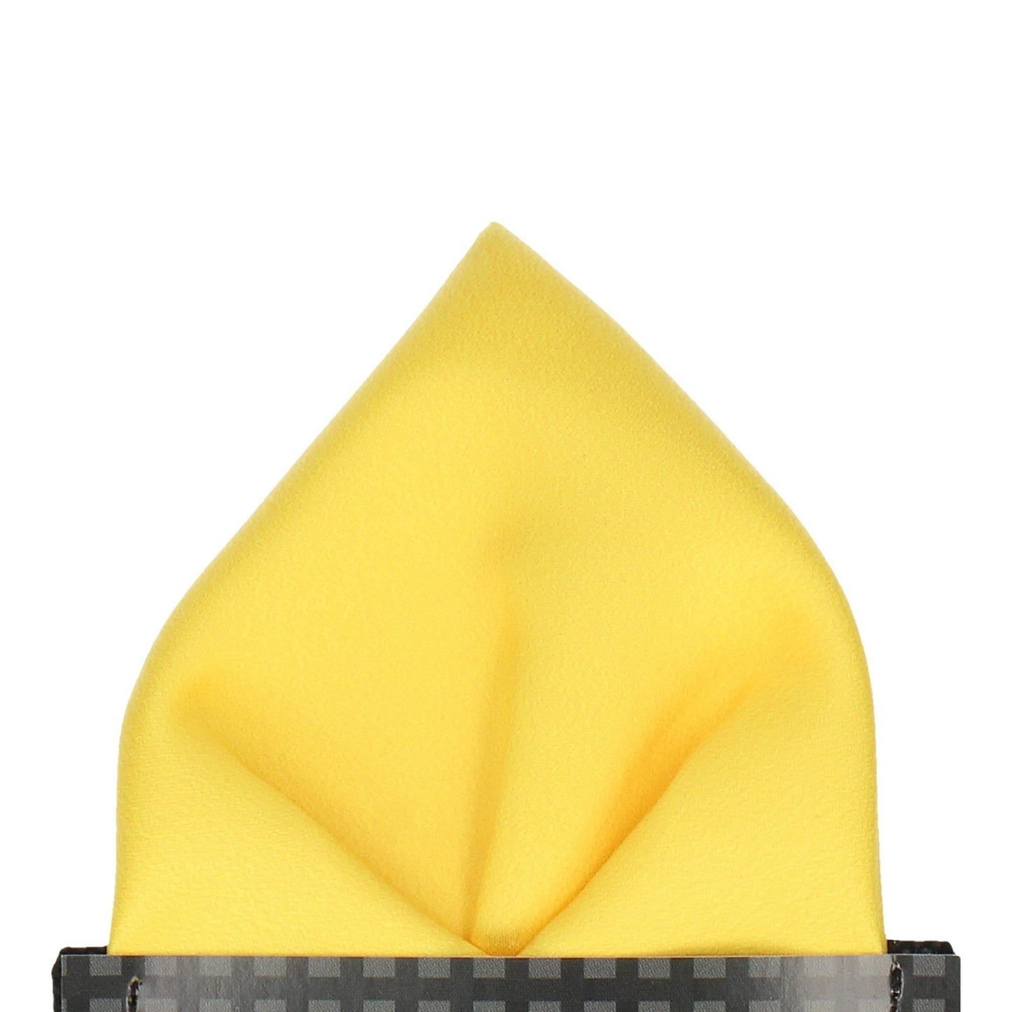 Plain Solid Yellow Pocket Square - Pocket Square with Free UK Delivery - Mrs Bow Tie