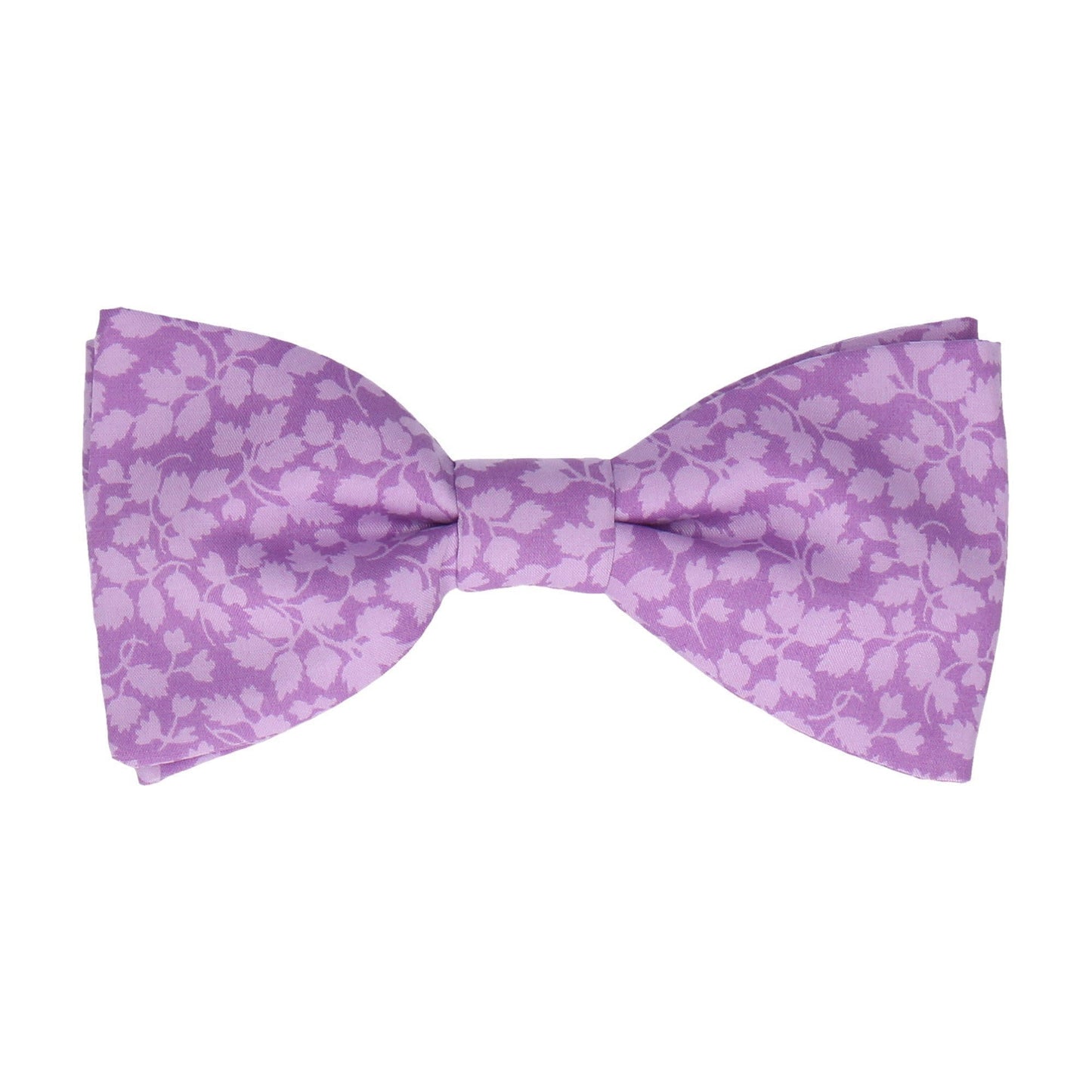 Purple Glenjade Liberty Cotton Bow Tie - Bow Tie with Free UK Delivery - Mrs Bow Tie