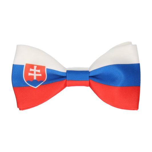 Slovakia Flag Bow Tie - Bow Tie with Free UK Delivery - Mrs Bow Tie