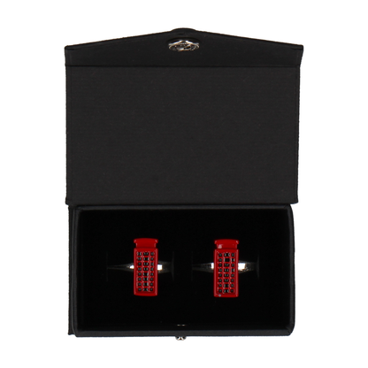 Telephone Box Cufflinks - Cufflinks with Free UK Delivery - Mrs Bow Tie