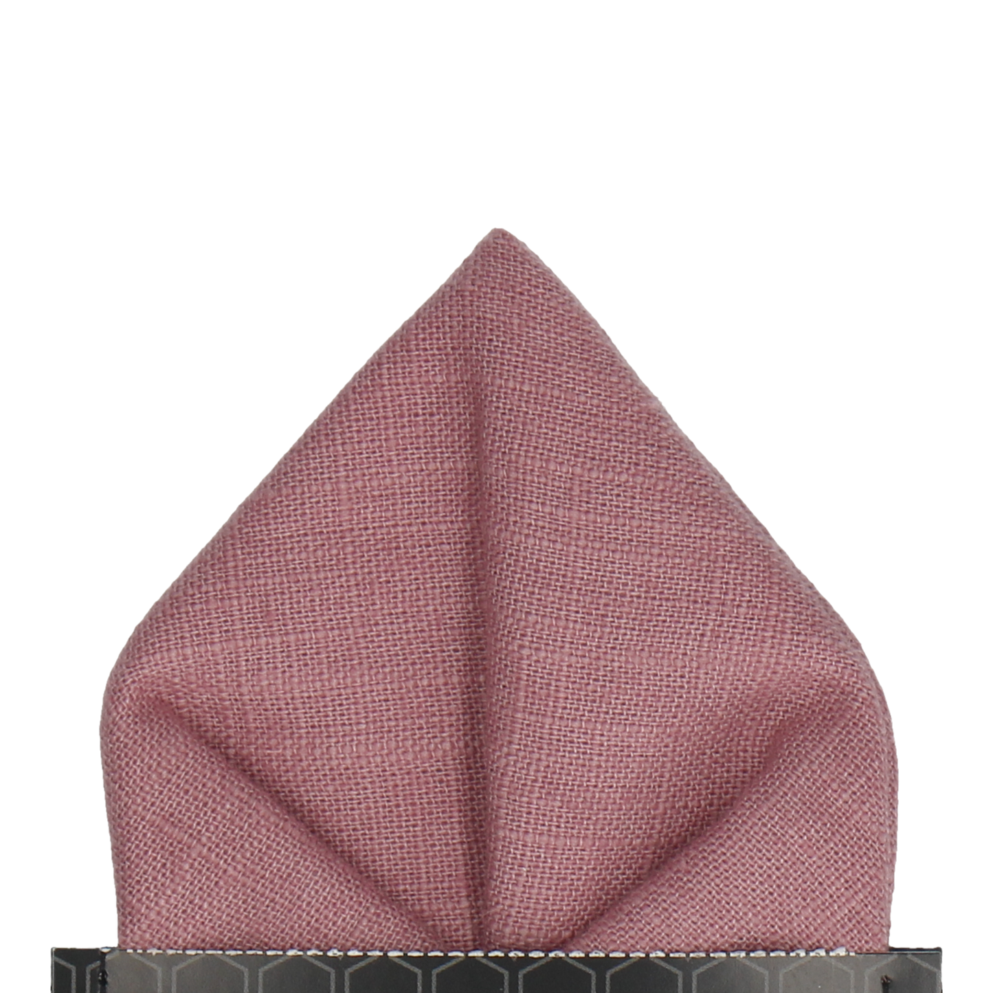 Pink Linen Pocket Square