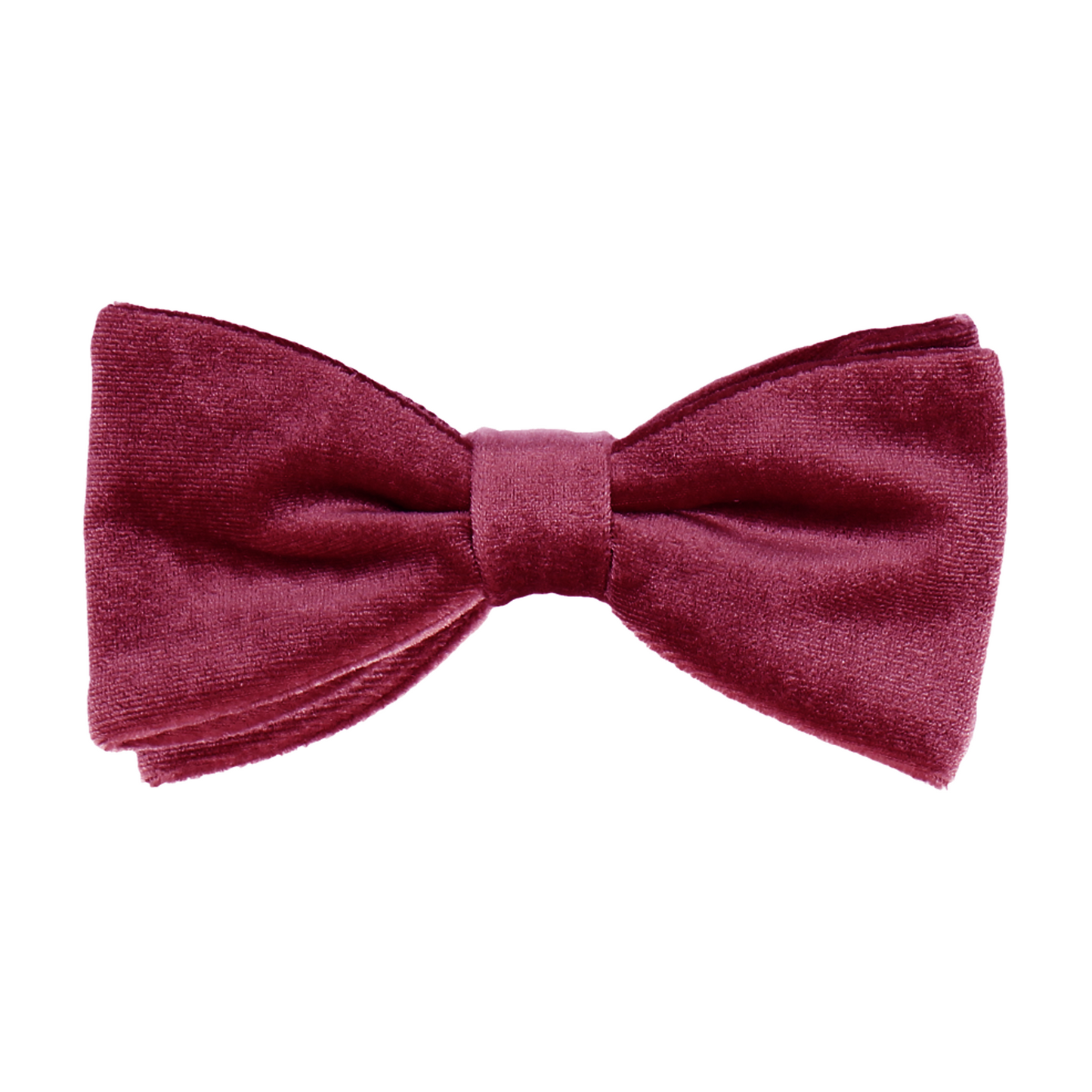 Fuchsia Velvet Bow Tie