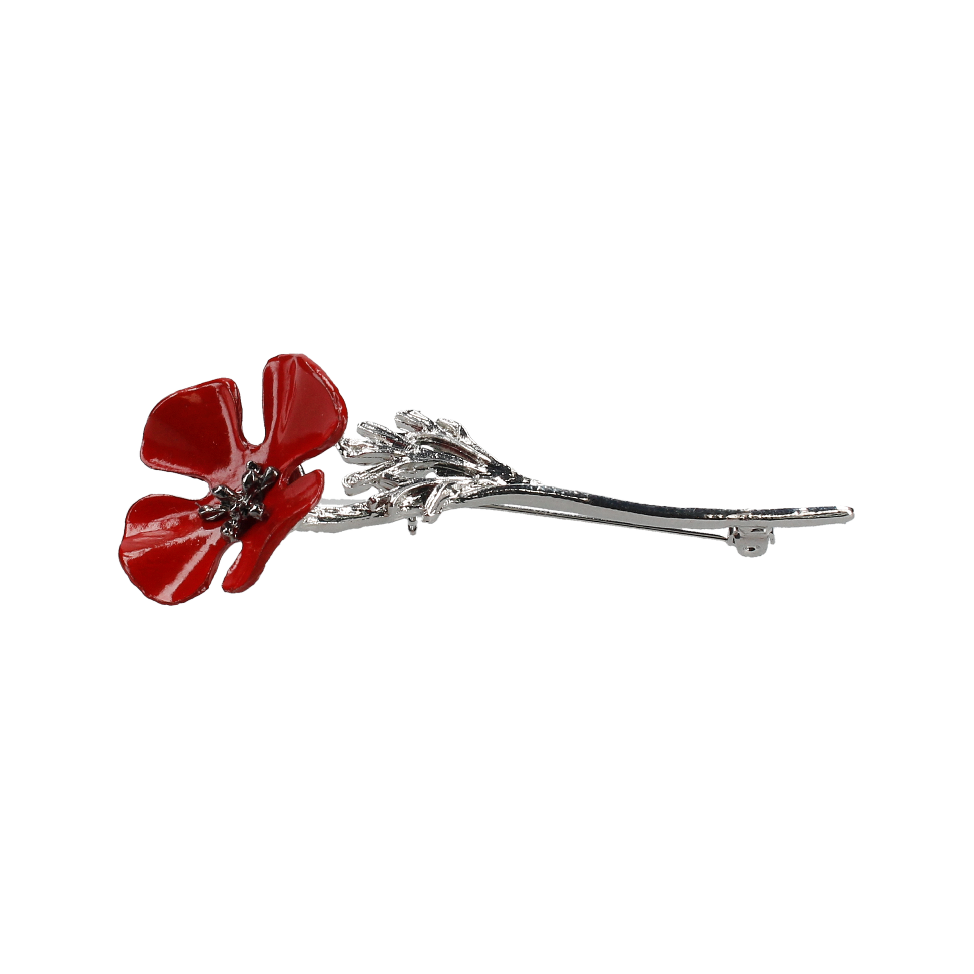 Poppy Flower Pin - Lapel Pin with Free UK Delivery - Mrs Bow Tie