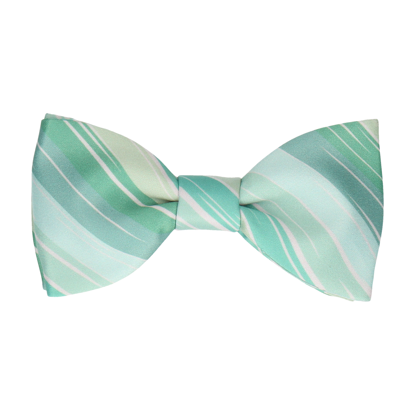 Light Green Rock Stripe Bow Tie - Bow Tie with Free UK Delivery - Mrs Bow Tie