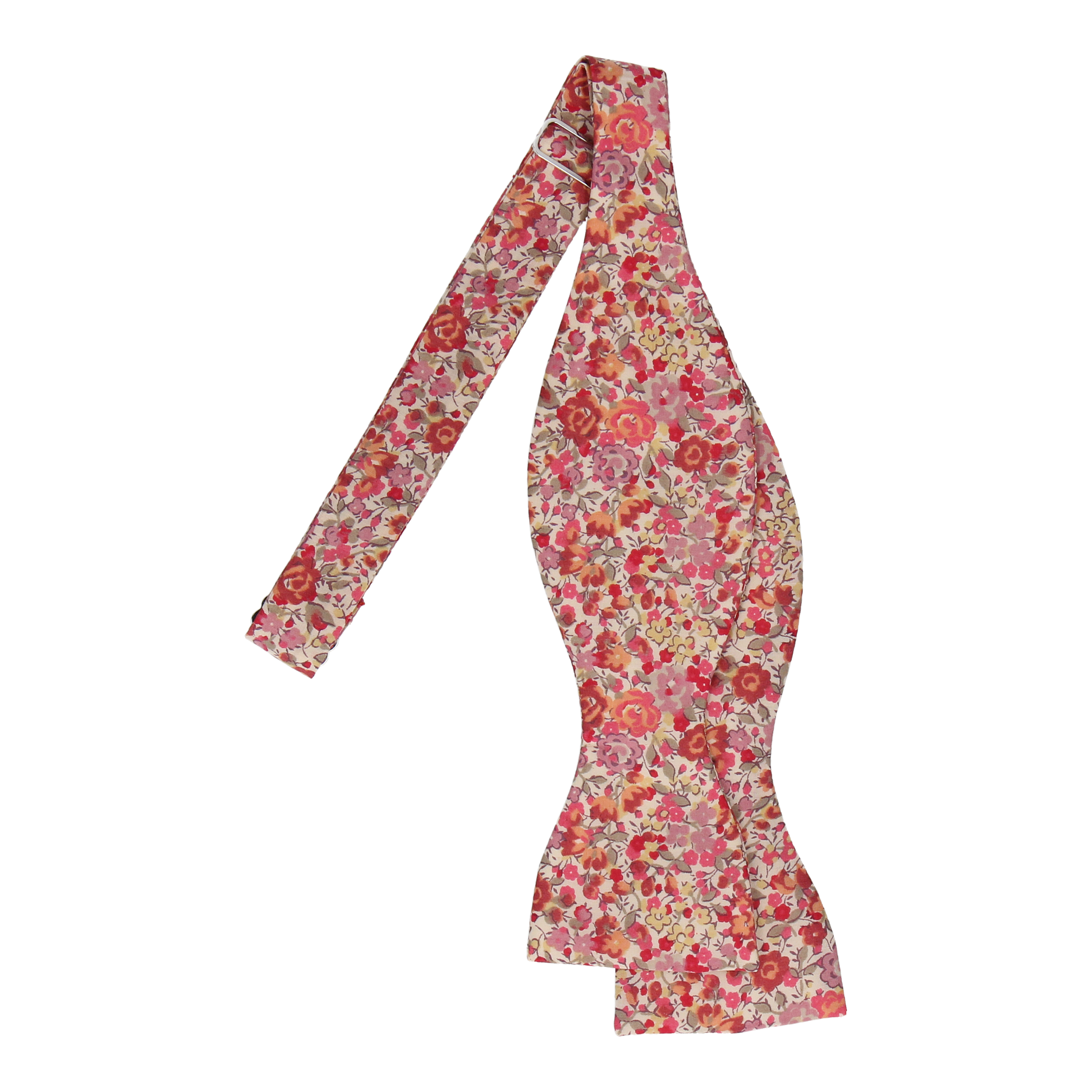 Pink Floral Emma & Georgina Liberty Cotton Bow Tie - Bow Tie with Free UK Delivery - Mrs Bow Tie