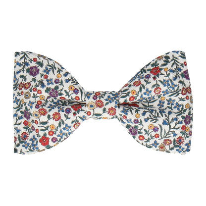 Multi Colour Diderot Floral Liberty Bow Tie - Bow Tie with Free UK Delivery - Mrs Bow Tie