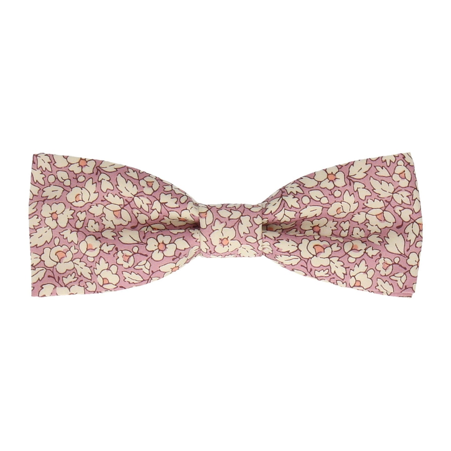 Pink Floral Feather Fields Liberty Cotton Bow Tie - Bow Tie with Free UK Delivery - Mrs Bow Tie