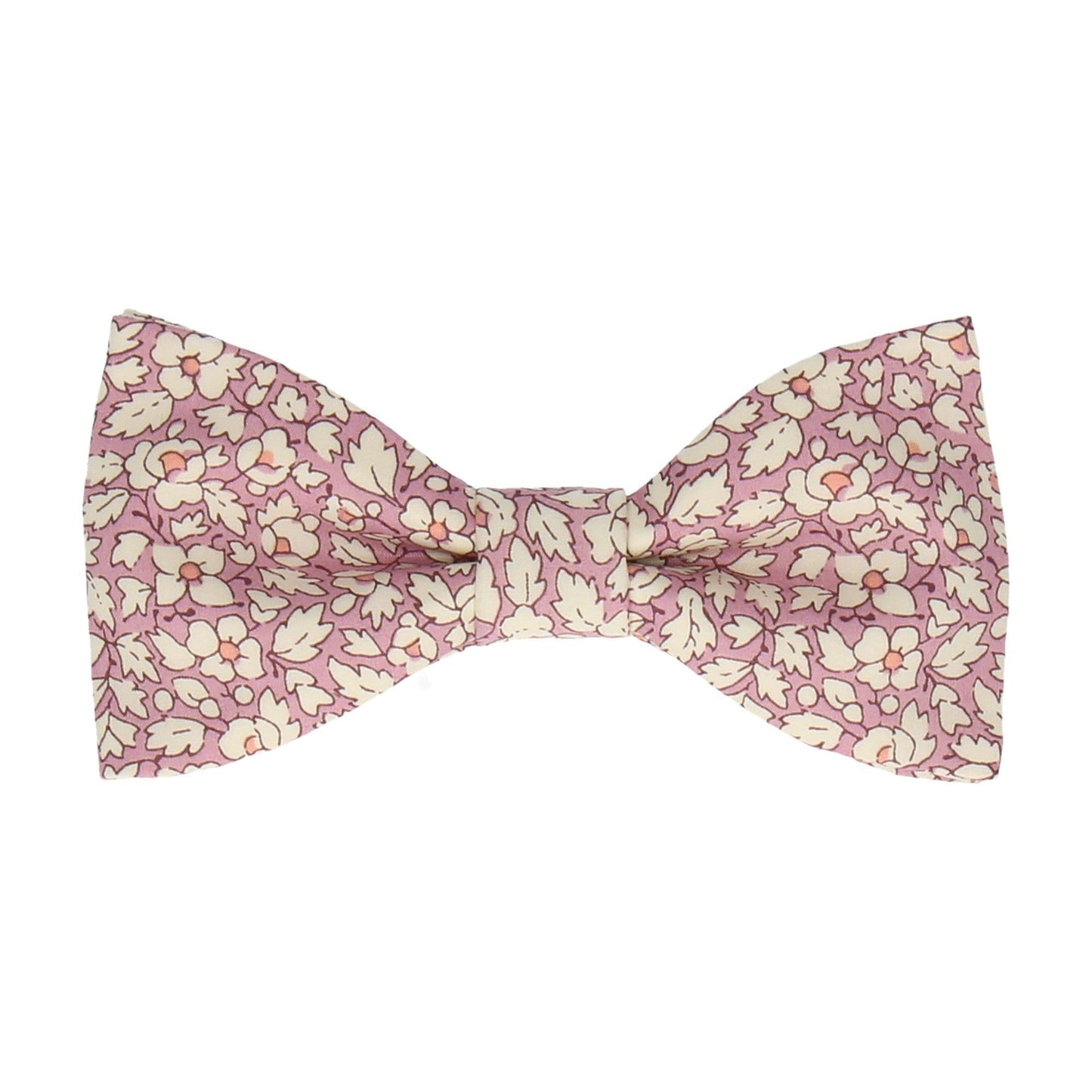 Pink Floral Feather Fields Liberty Cotton Bow Tie - Bow Tie with Free UK Delivery - Mrs Bow Tie