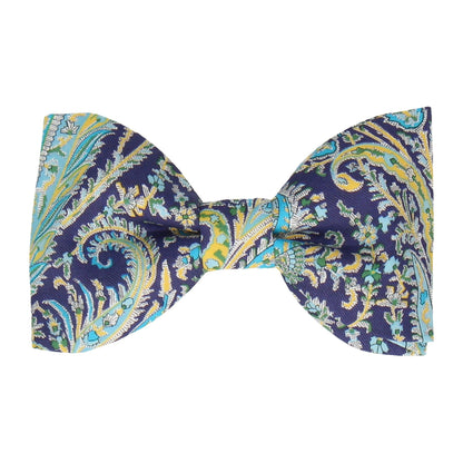 Purple Multi Paisley Felix Liberty Cotton Bow Tie - Bow Tie with Free UK Delivery - Mrs Bow Tie