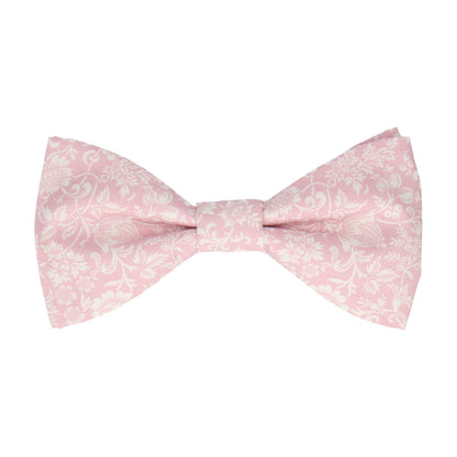 Soft Pink Kelmscott Liberty Cotton Bow Tie - Bow Tie with Free UK Delivery - Mrs Bow Tie