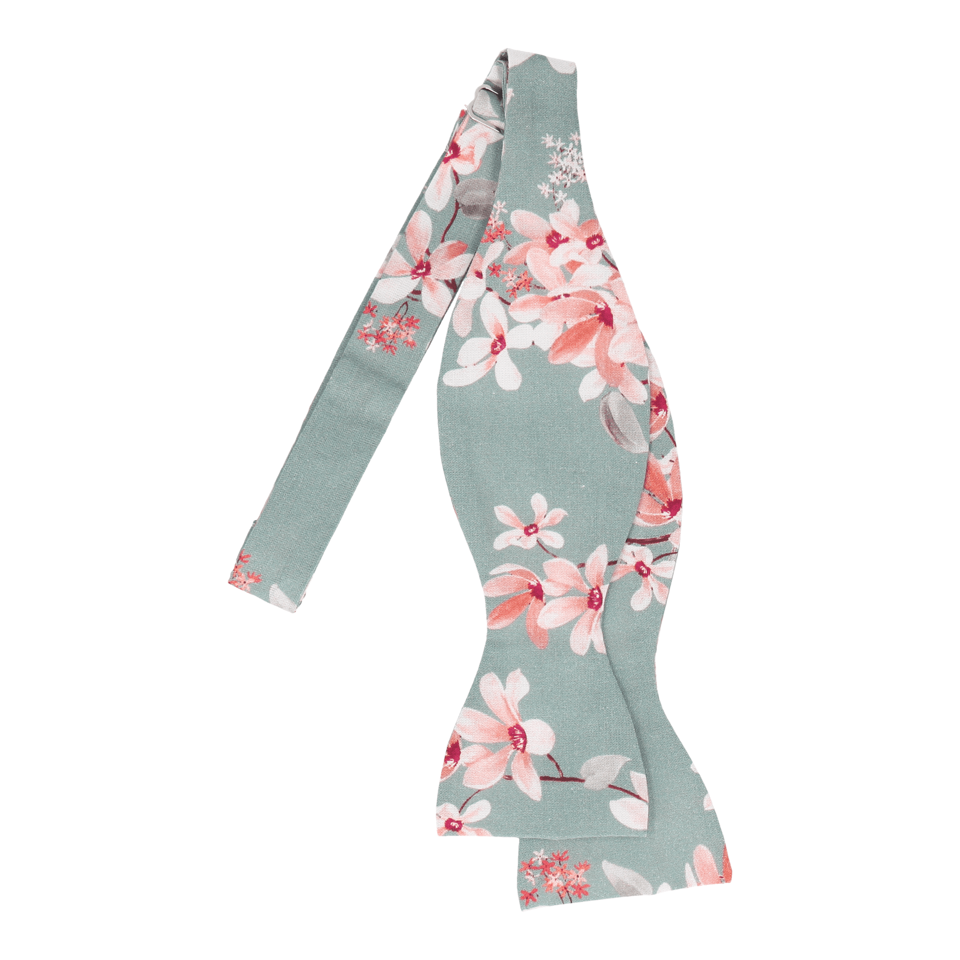 Big Cherry Blossom Bow Tie - Bow Tie with Free UK Delivery - Mrs Bow Tie