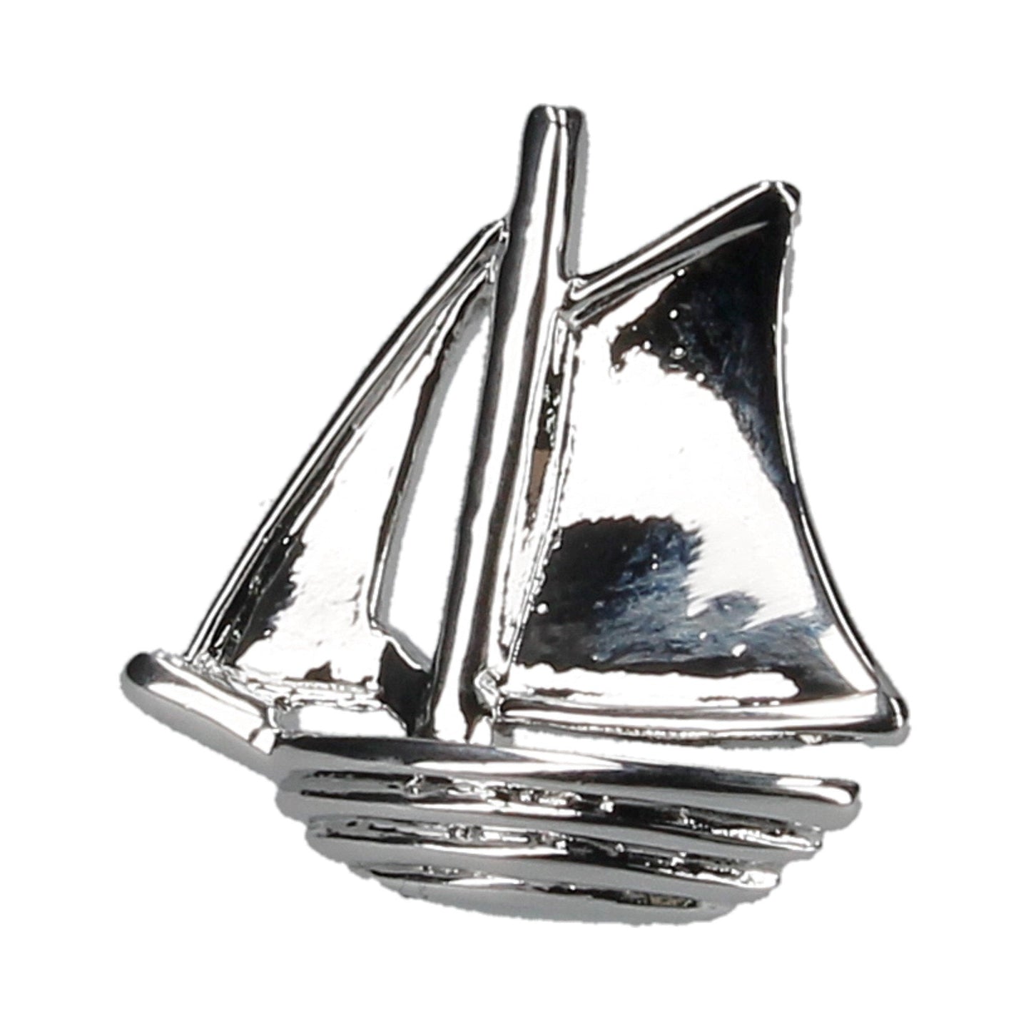 Sailing Yacht Lapel Pin - Lapel Pin with Free UK Delivery - Mrs Bow Tie