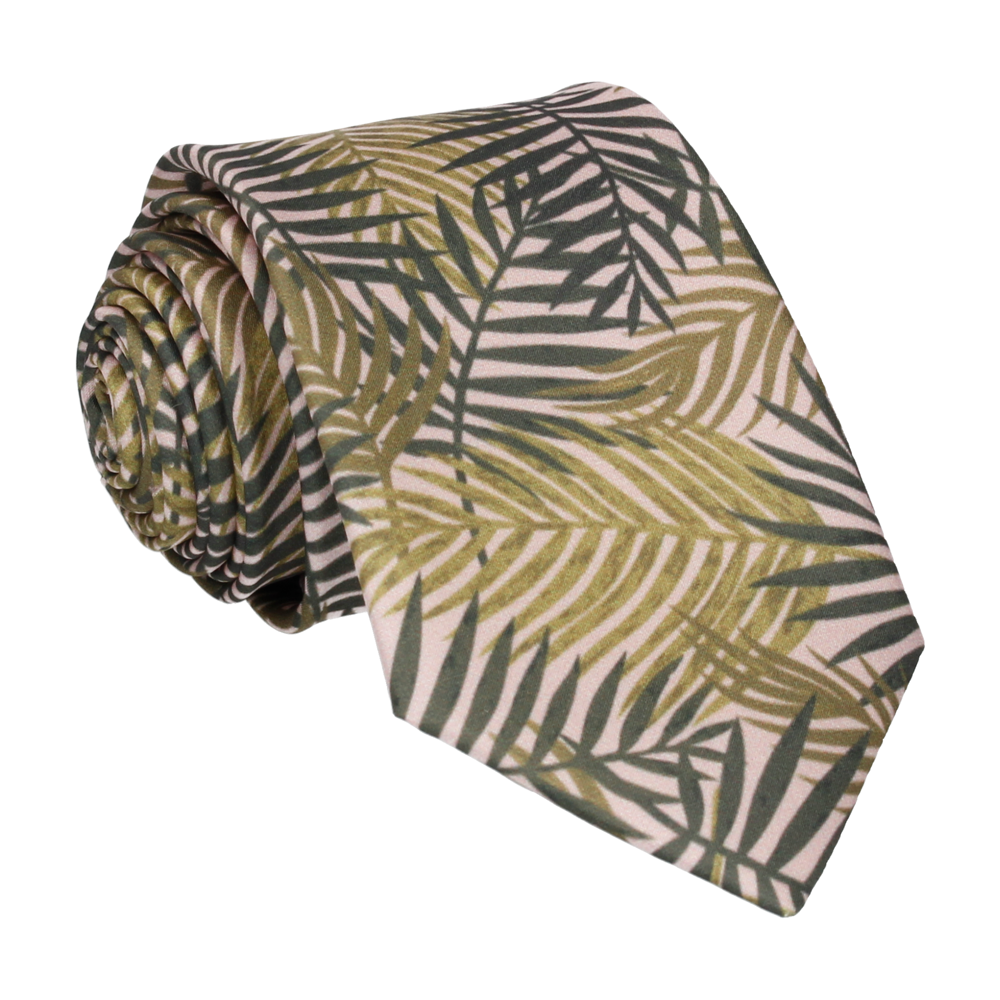 Dark Green Rainforest Tie - Tie with Free UK Delivery - Mrs Bow Tie