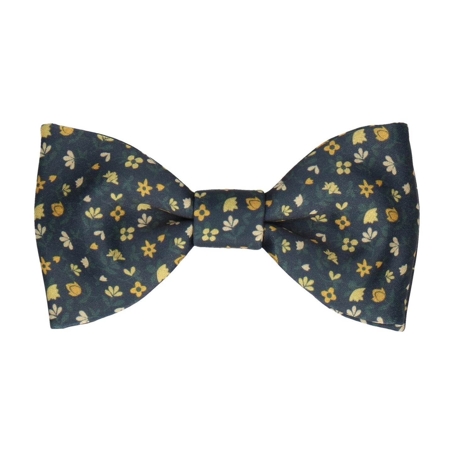 Ditsy Floral Yellow Flowers Bow Tie - Bow Tie with Free UK Delivery - Mrs Bow Tie