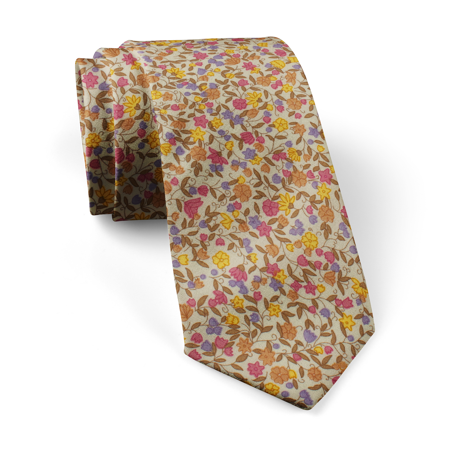 Autumn Tapestry Cotton Tie