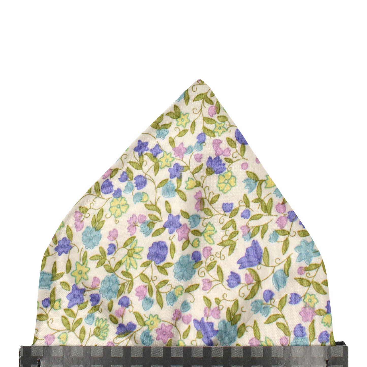 Spring Tapestry Cotton Pocket Square