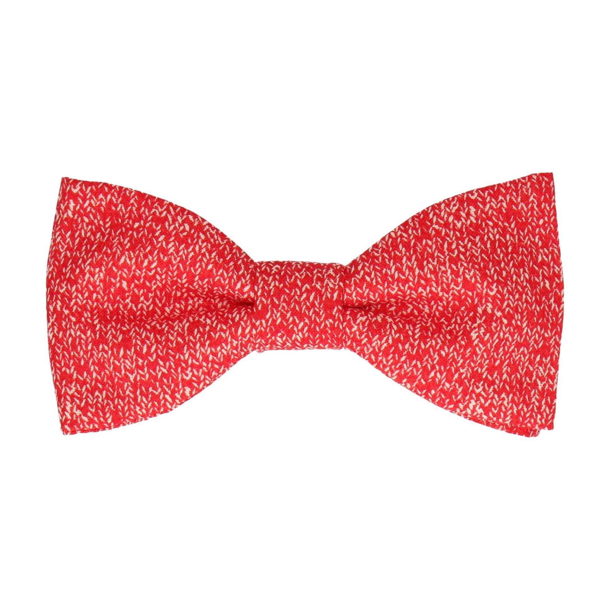 Upton in Red Bow Tie - Bow Tie with Free UK Delivery - Mrs Bow Tie