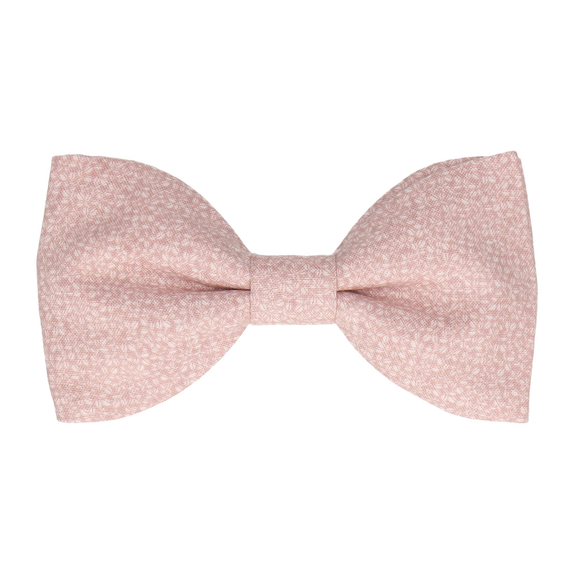 Soft Pink Tiny Petal Cotton Bow Tie - Bow Tie with Free UK Delivery - Mrs Bow Tie