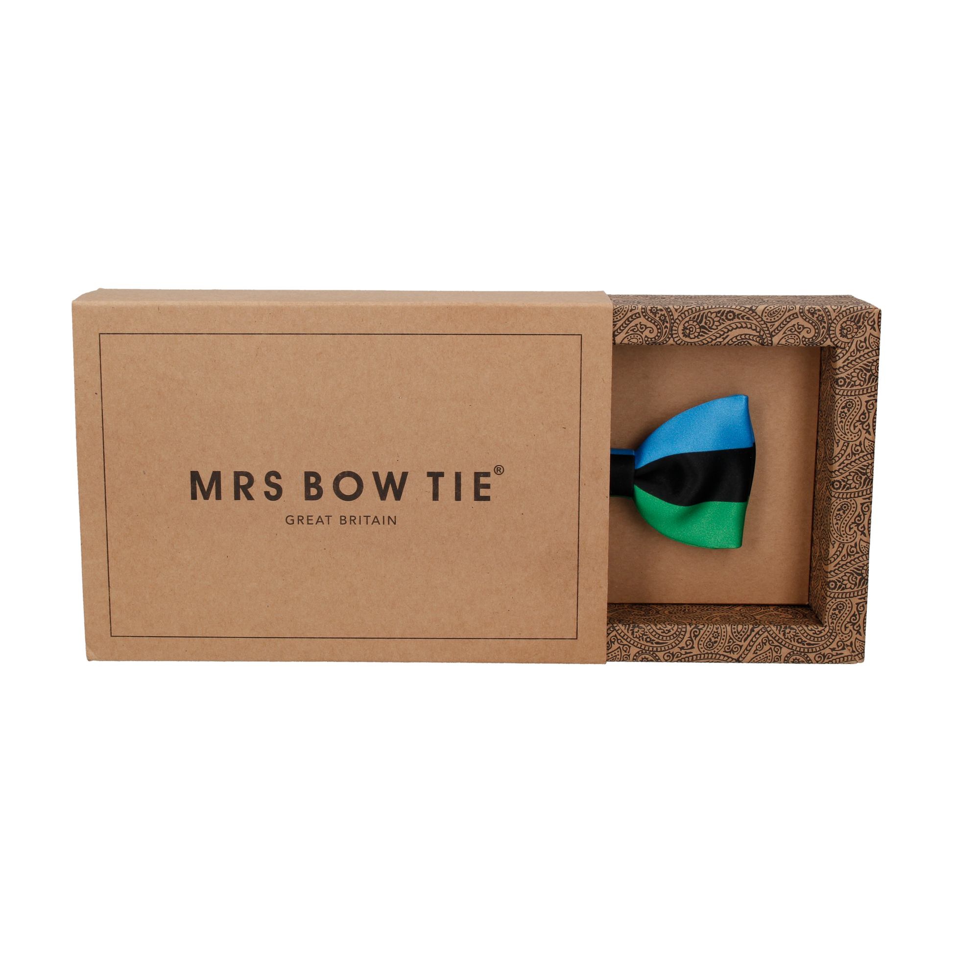 Zanzibar Flag Bow Tie - Bow Tie with Free UK Delivery - Mrs Bow Tie