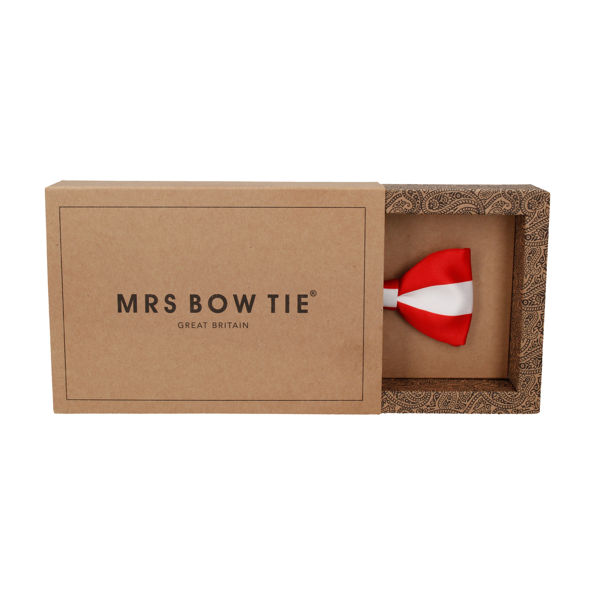 Georgia State Flag Bow Tie - Bow Tie with Free UK Delivery - Mrs Bow Tie