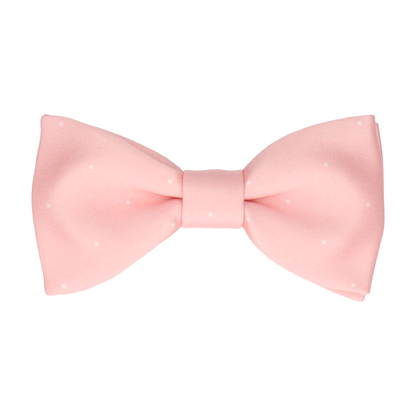 Light Pink Mini Pin Dots Bow Tie - Bow Tie with Free UK Delivery - Mrs Bow Tie