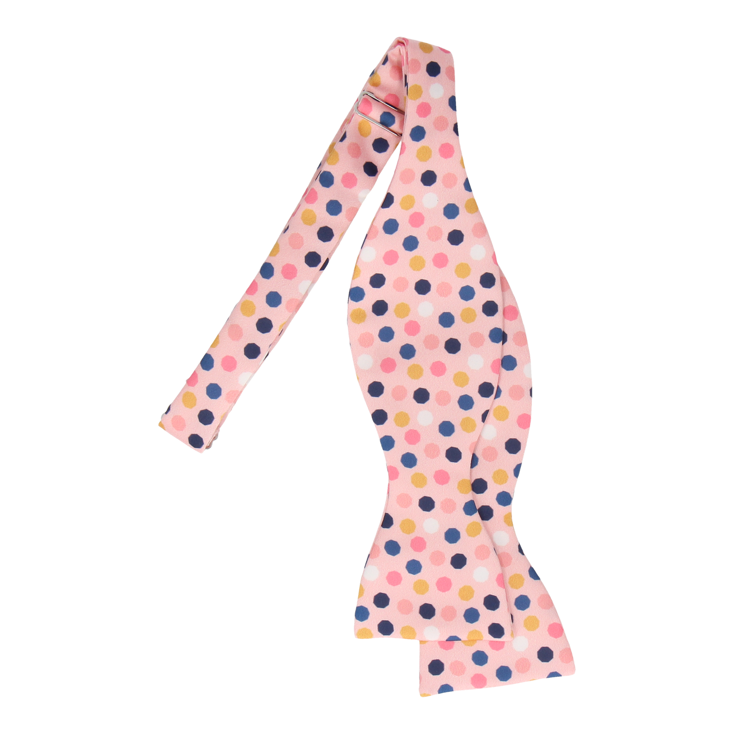 Pink Contemporary Dots Bow Tie - Bow Tie with Free UK Delivery - Mrs Bow Tie