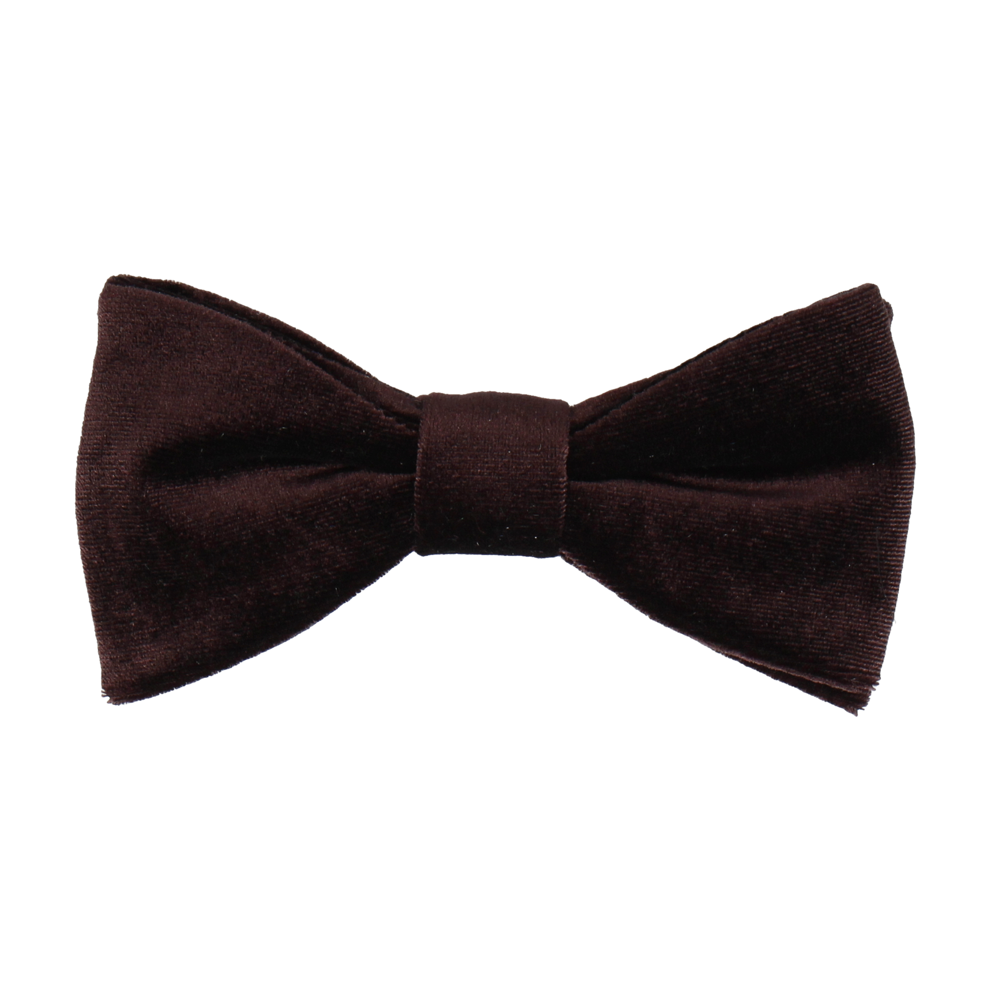 Dark Brown Velvet Bow Tie - Bow Tie with Free UK Delivery - Mrs Bow Tie