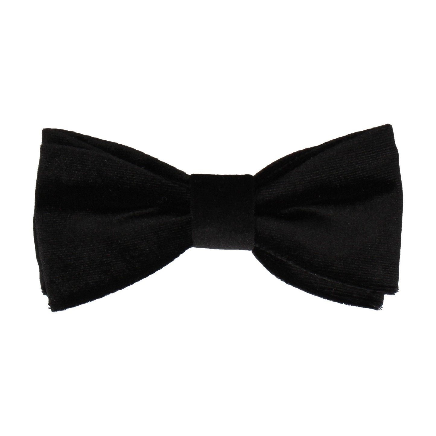 Black Velvet Bow Tie - Bow Tie with Free UK Delivery - Mrs Bow Tie