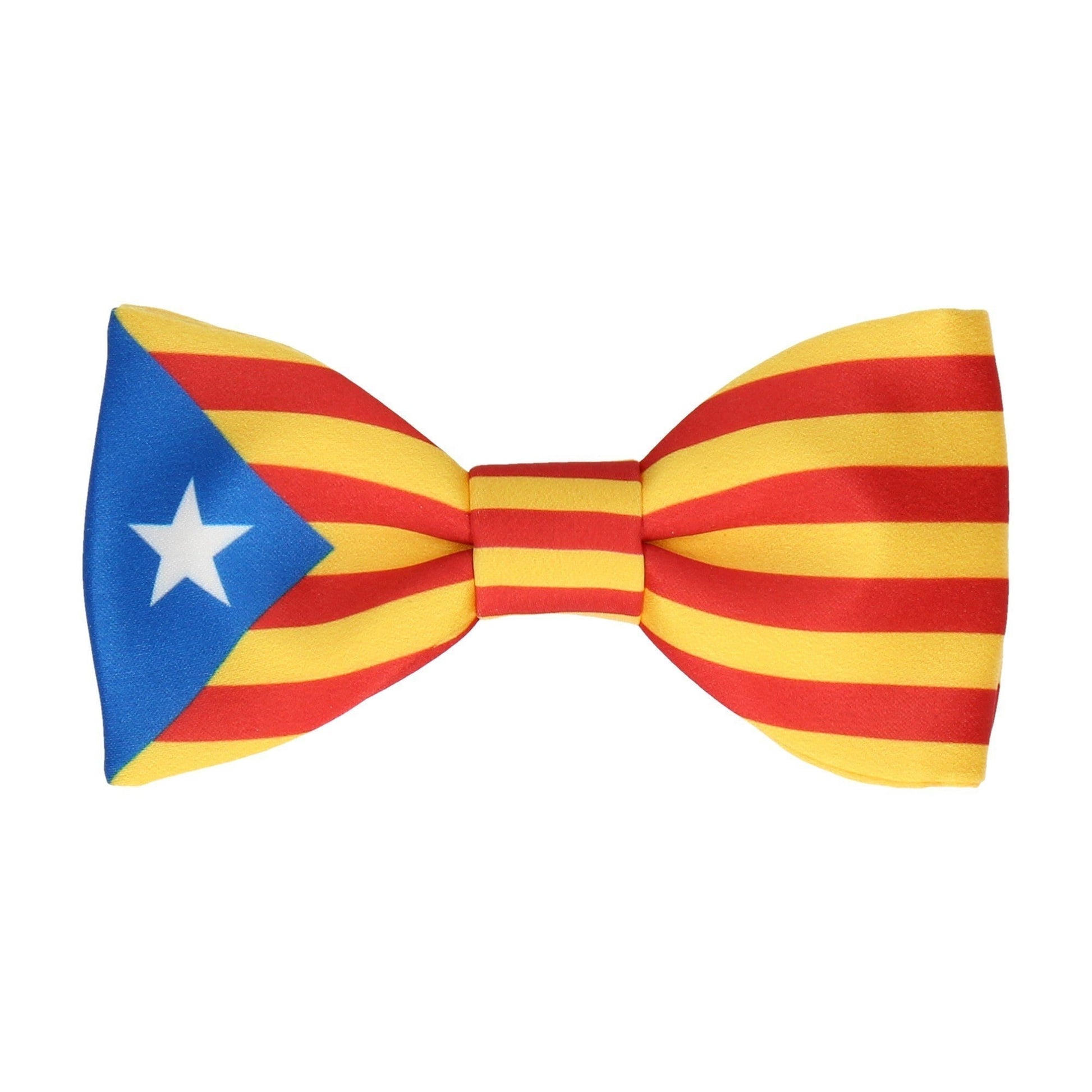 Catalonia Flag Bow Tie - Bow Tie with Free UK Delivery - Mrs Bow Tie