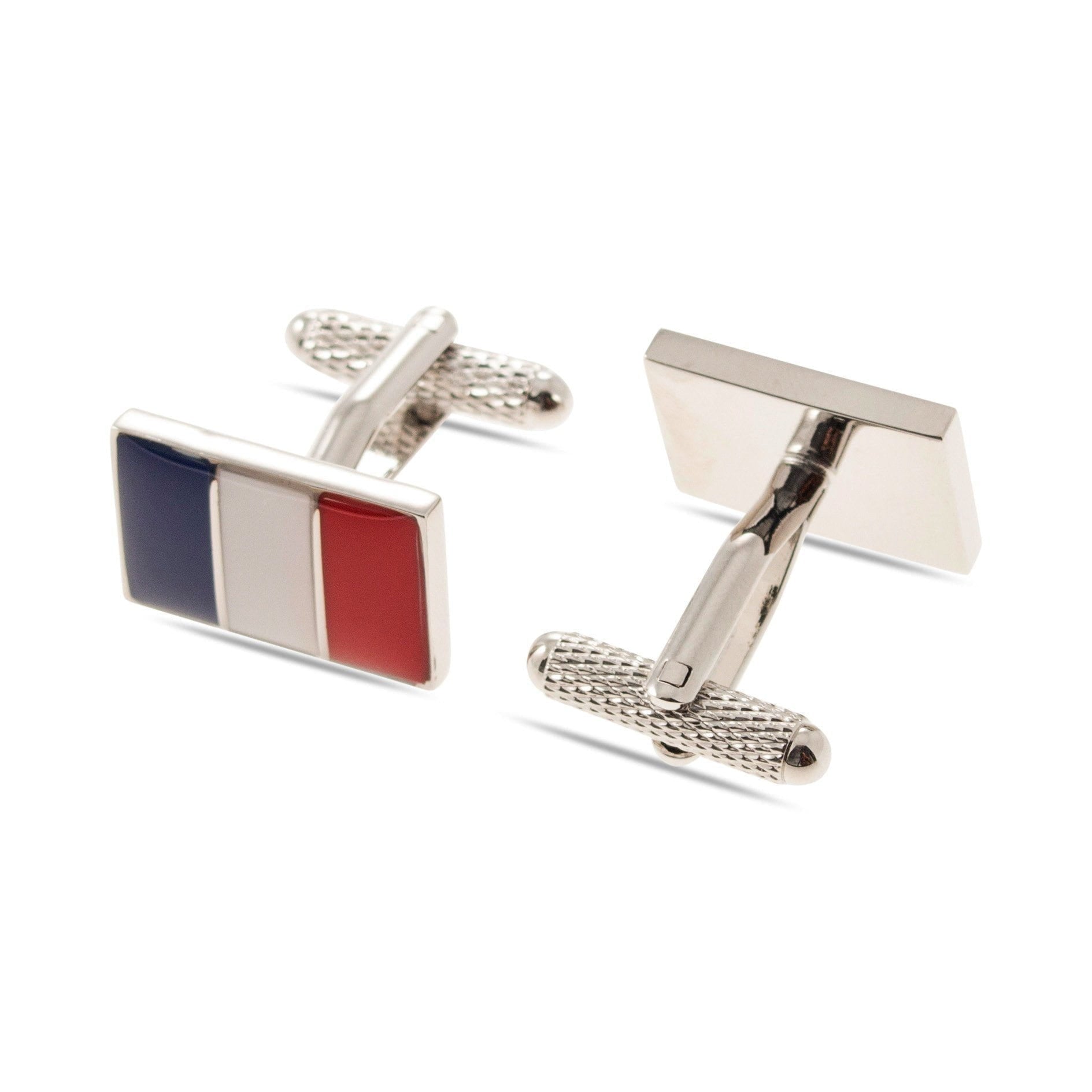 French Flag Cufflinks - Cufflinks with Free UK Delivery - Mrs Bow Tie