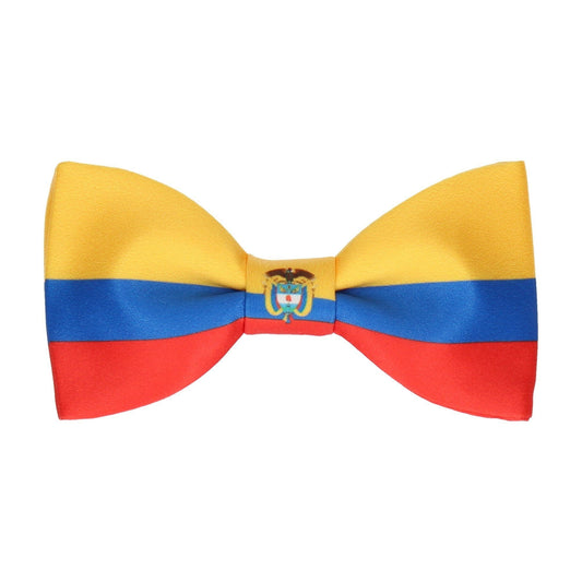 Ecuador Flag Bow Tie - Bow Tie with Free UK Delivery - Mrs Bow Tie