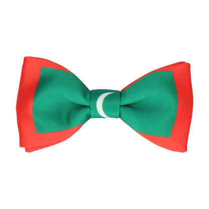 Maldives Flag Bow Tie - Bow Tie with Free UK Delivery - Mrs Bow Tie