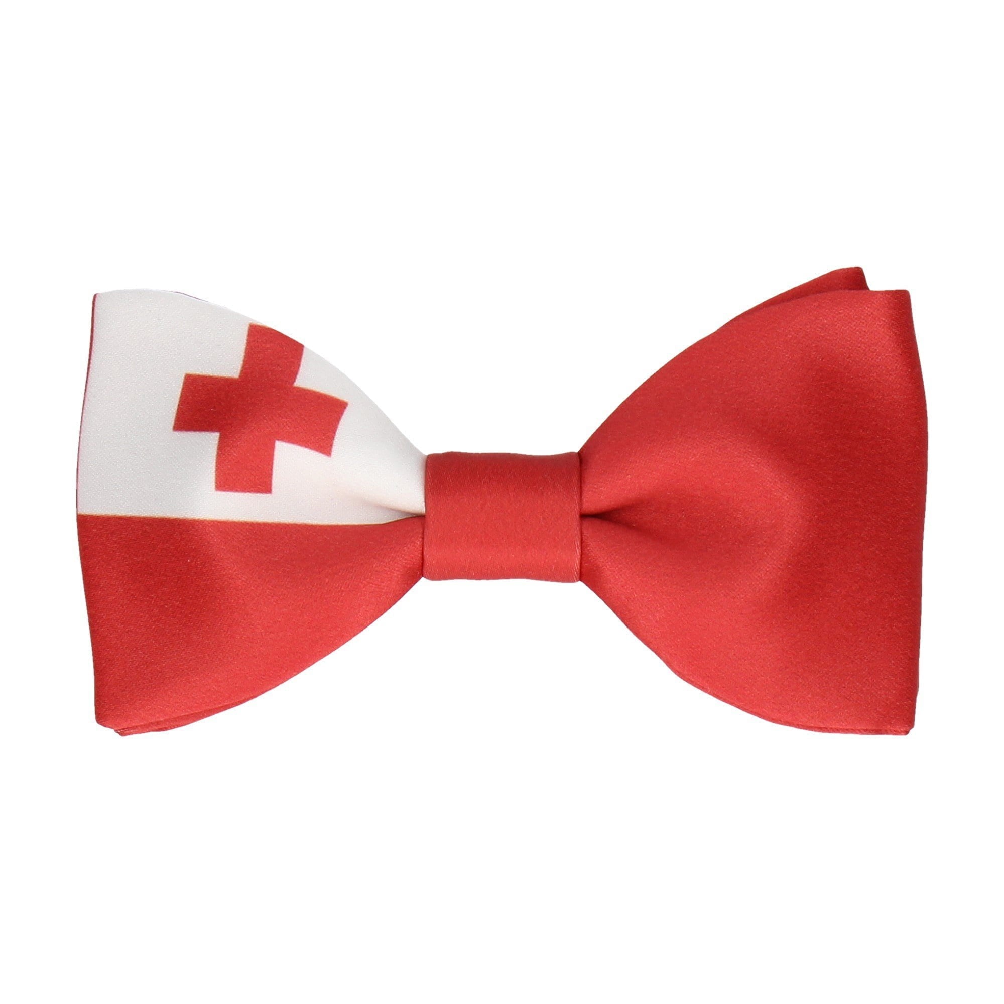 Tonga Flag Bow Tie - Bow Tie with Free UK Delivery - Mrs Bow Tie