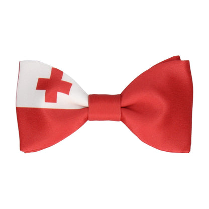 Tonga Flag Bow Tie - Bow Tie with Free UK Delivery - Mrs Bow Tie