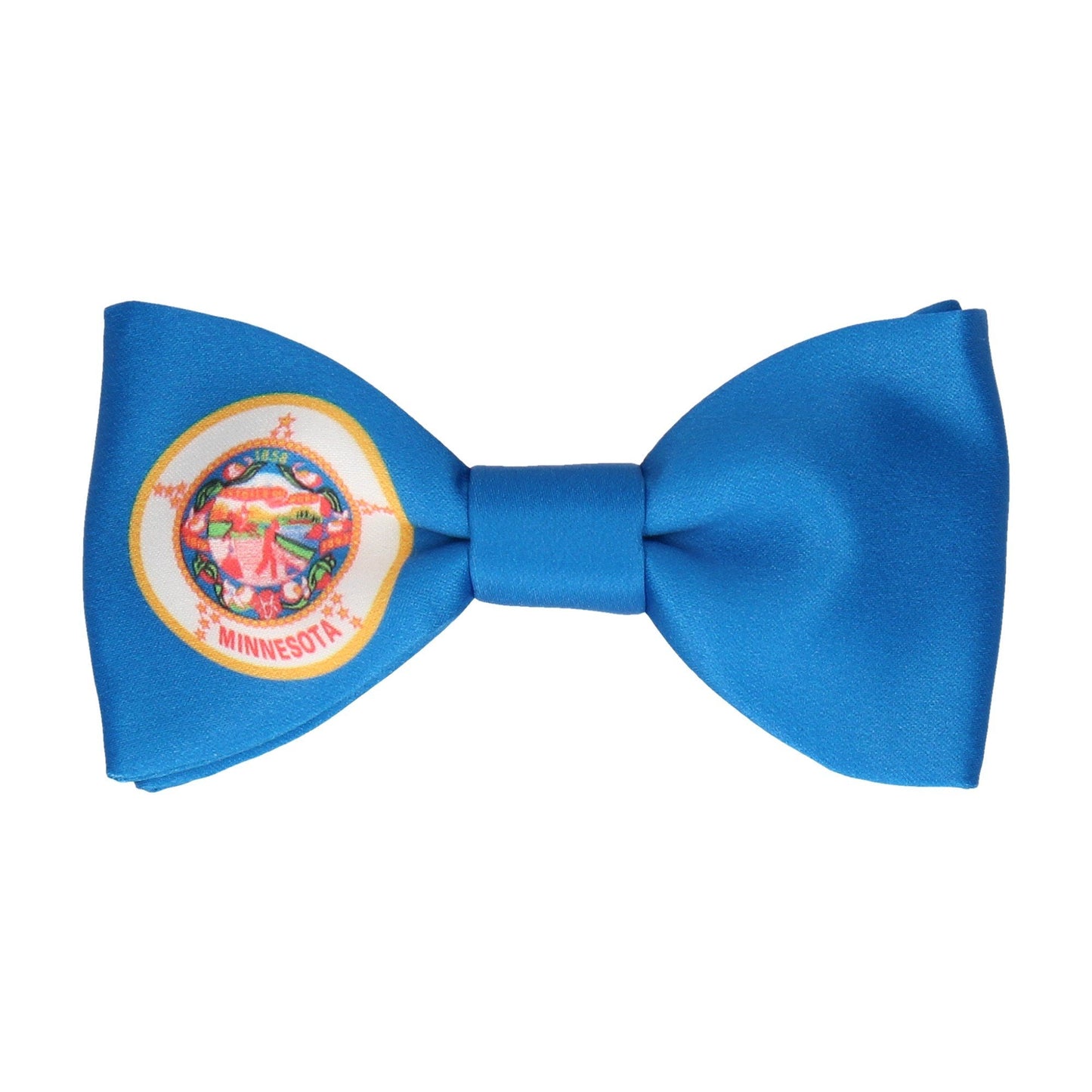 Minnesota State Flag Bow Tie - Bow Tie with Free UK Delivery - Mrs Bow Tie