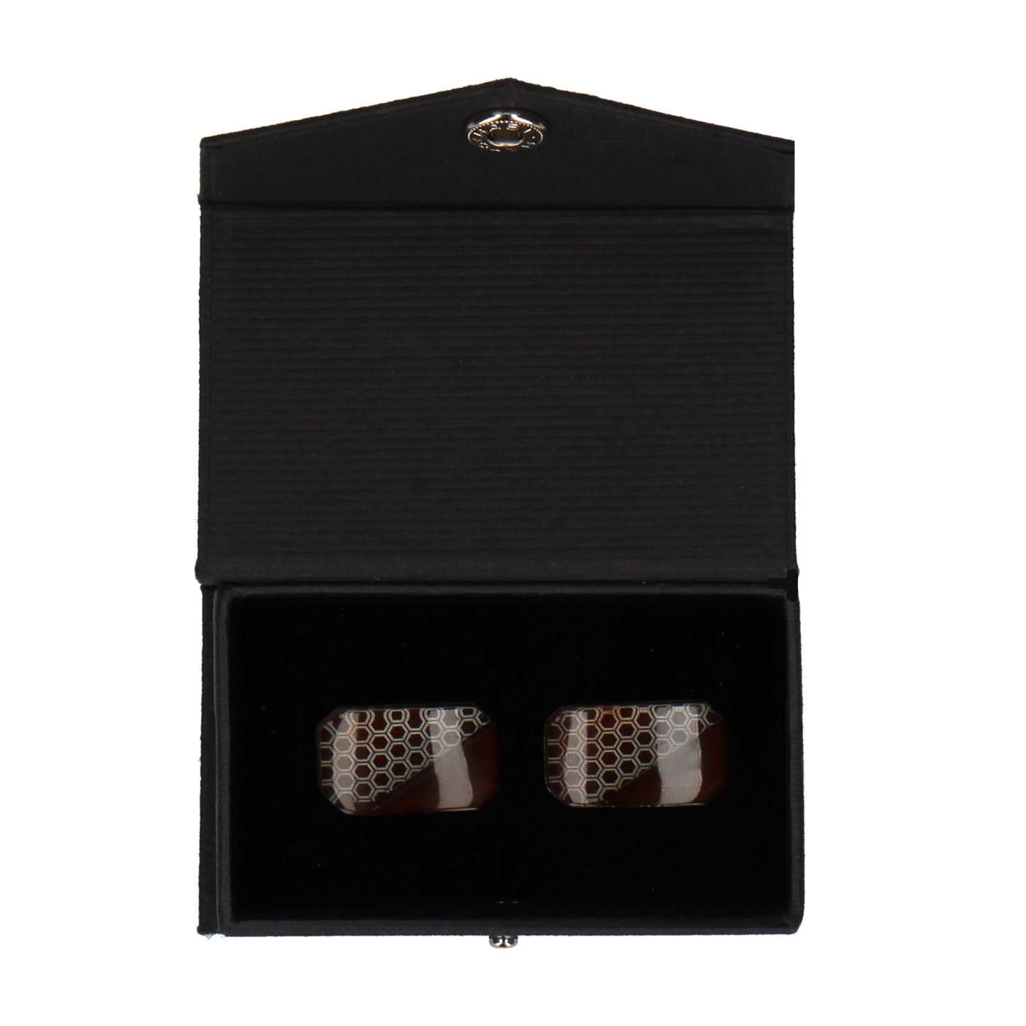 Geo Honeycomb Cufflinks - Cufflinks with Free UK Delivery - Mrs Bow Tie