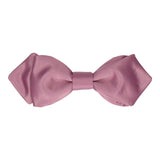Plain Solid Mauve Pink Satin Bow Tie - Bow Tie with Free UK Delivery - Mrs Bow Tie