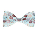 Doughnuts Donut Blue Bow Tie - Bow Tie with Free UK Delivery - Mrs Bow Tie