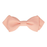 Cotton Salmon Pink Bow Tie - Bow Tie with Free UK Delivery - Mrs Bow Tie
