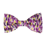 Purple Meadow Rain Liberty Cotton Bow Tie - Bow Tie with Free UK Delivery - Mrs Bow Tie