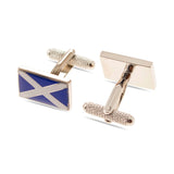 Scottish Flag Cufflinks - Cufflinks with Free UK Delivery - Mrs Bow Tie