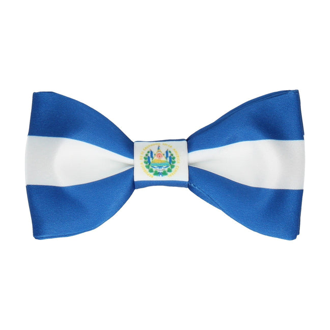 El Salvador Flag Bow Tie - Bow Tie with Free UK Delivery - Mrs Bow Tie