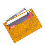 Minimalist Cork Card Wallet (Tan)